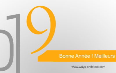 Les architectes de Ways Architect Tunisie vous souhaite une bonne année 2019